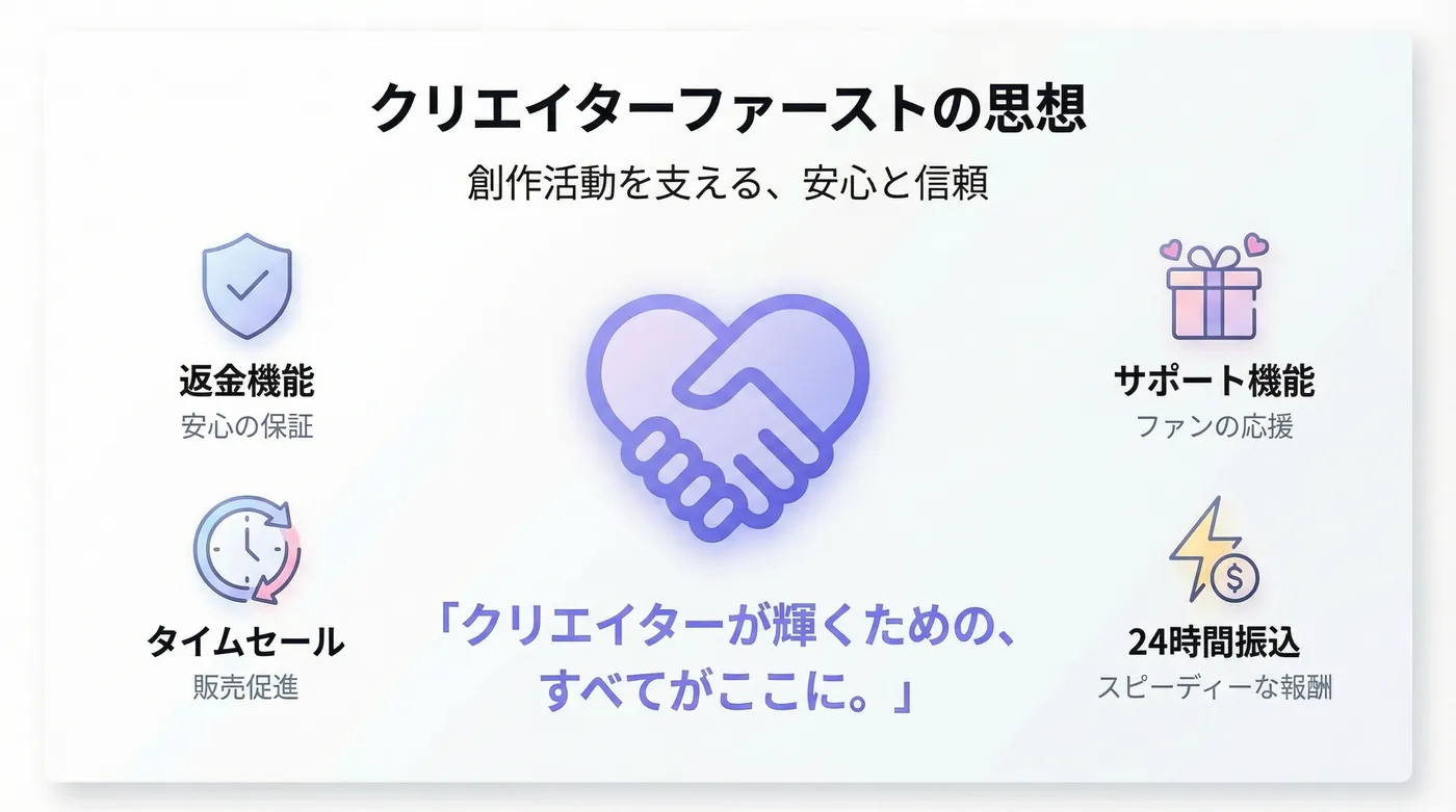 クリエイターファーストの思想
